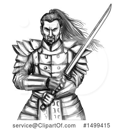 Swordfight Clipart #1499415 by patrimonio