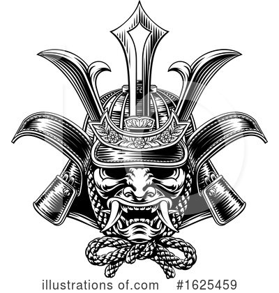 Royalty-Free (RF) Samurai Clipart Illustration by AtStockIllustration - Stock Sample #1625459