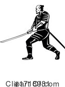 Samurai Clipart #1718981 by patrimonio