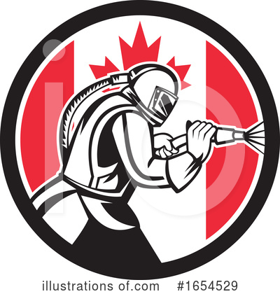 Canadian Flag Clipart #1654529 by patrimonio
