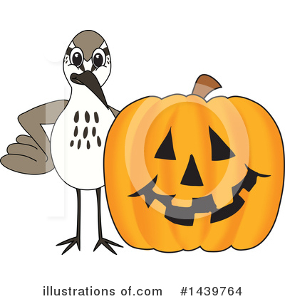 Royalty-Free (RF) Sandpiper Mascot Clipart Illustration by Mascot Junction - Stock Sample #1439764