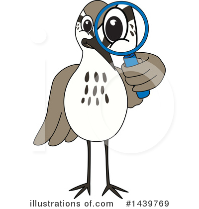 Royalty-Free (RF) Sandpiper Mascot Clipart Illustration by Mascot Junction - Stock Sample #1439769