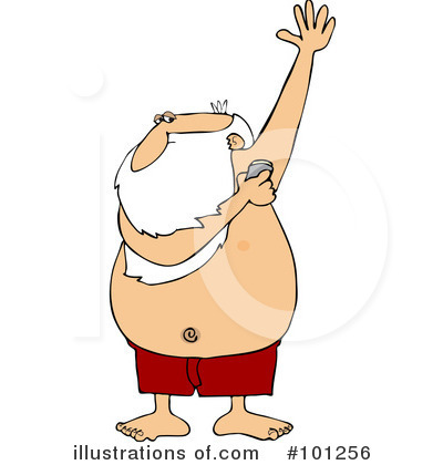 Royalty-Free (RF) Santa Clipart Illustration by djart - Stock Sample #101256