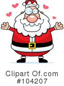 Santa Clipart #104207 by Cory Thoman
