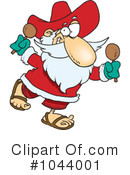 Santa Clipart #1044001 by toonaday