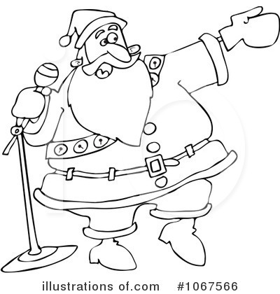 Royalty-Free (RF) Santa Clipart Illustration by djart - Stock Sample #1067566