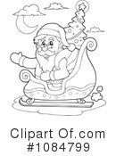 Santa Clipart #1084799 by visekart