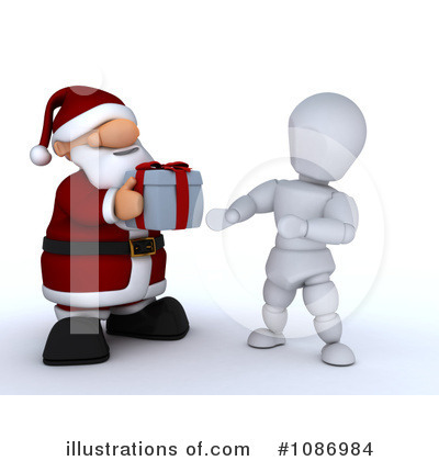 Royalty-Free (RF) Santa Clipart Illustration by KJ Pargeter - Stock Sample #1086984