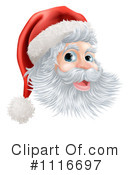 Santa Clipart #1116697 by AtStockIllustration