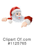 Santa Clipart #1125765 by AtStockIllustration