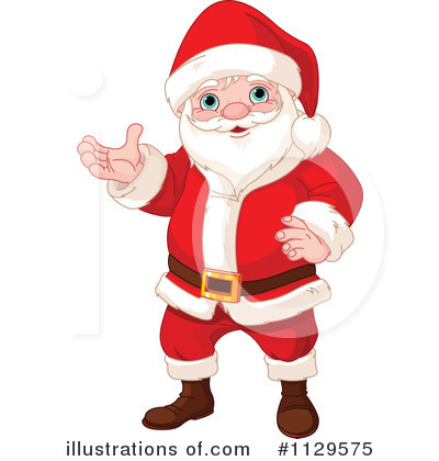 Royalty-Free (RF) Santa Clipart Illustration by Pushkin - Stock Sample #1129575