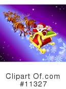 Santa Clipart #11327 by AtStockIllustration