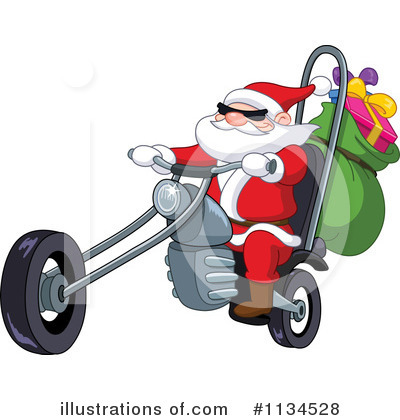Royalty-Free (RF) Santa Clipart Illustration by yayayoyo - Stock Sample #1134528