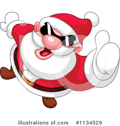 Royalty-Free (RF) Santa Clipart Illustration by yayayoyo - Stock Sample #1134529