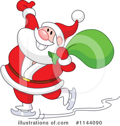 Royalty-Free (RF) Santa Clipart Illustration by yayayoyo - Stock Sample #1144090
