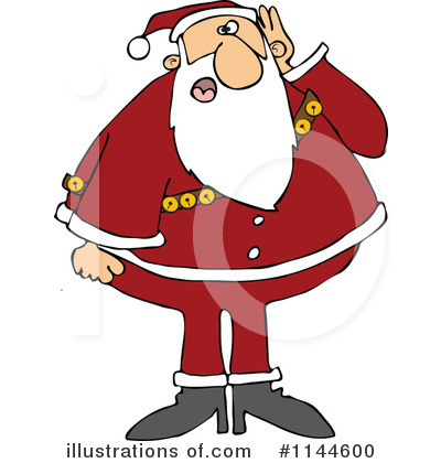 Royalty-Free (RF) Santa Clipart Illustration by djart - Stock Sample #1144600