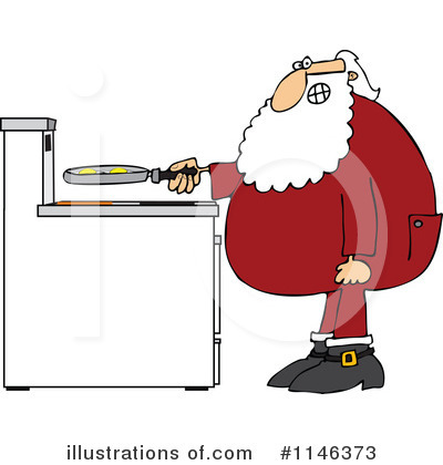 Royalty-Free (RF) Santa Clipart Illustration by djart - Stock Sample #1146373