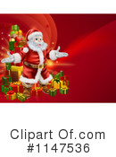 Santa Clipart #1147536 by AtStockIllustration