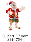 Santa Clipart #1147541 by AtStockIllustration