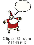 Santa Clipart #1149915 by lineartestpilot