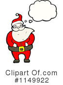 Santa Clipart #1149922 by lineartestpilot
