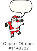 Santa Clipart #1149937 by lineartestpilot