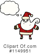 Santa Clipart #1149951 by lineartestpilot