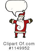 Santa Clipart #1149952 by lineartestpilot