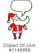 Santa Clipart #1149956 by lineartestpilot