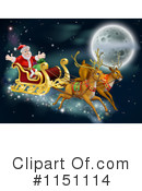 Santa Clipart #1151114 by AtStockIllustration
