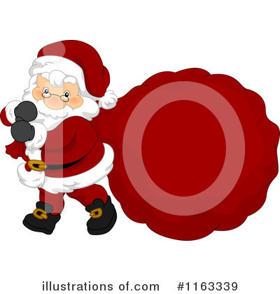 Royalty-Free (RF) Santa Clipart Illustration by BNP Design Studio - Stock Sample #1163339