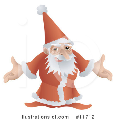 Santa Clipart #11712 by AtStockIllustration