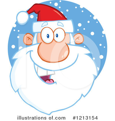 Santas Clipart #1213154 by Hit Toon