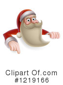Santa Clipart #1219166 by AtStockIllustration
