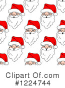 Santa Clipart #1224744 by Vector Tradition SM