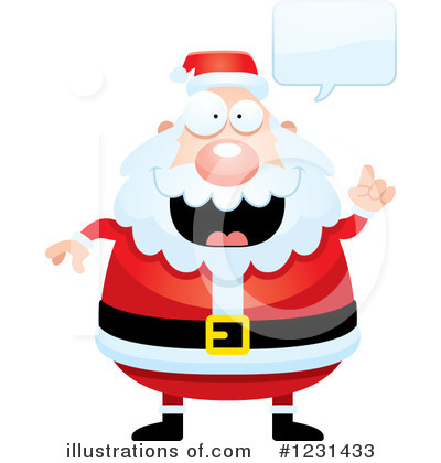 Royalty-Free (RF) Santa Clipart Illustration by Cory Thoman - Stock Sample #1231433
