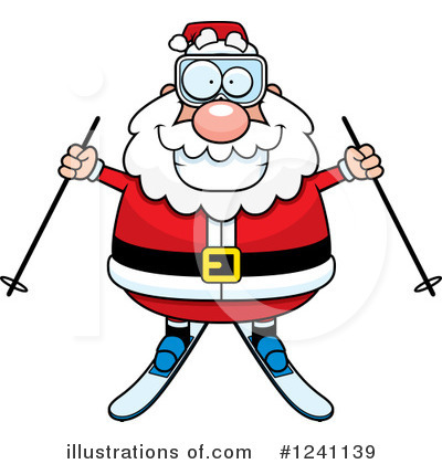 Royalty-Free (RF) Santa Clipart Illustration by Cory Thoman - Stock Sample #1241139
