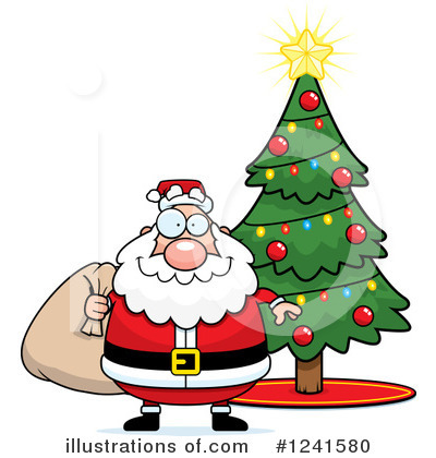 Royalty-Free (RF) Santa Clipart Illustration by Cory Thoman - Stock Sample #1241580