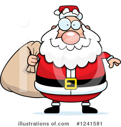 Royalty-Free (RF) Santa Clipart Illustration by Cory Thoman - Stock Sample #1241581