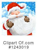 Santa Clipart #1243019 by lineartestpilot