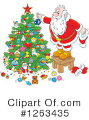Santa Clipart #1263435 by Alex Bannykh