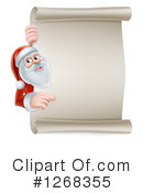 Santa Clipart #1268355 by AtStockIllustration