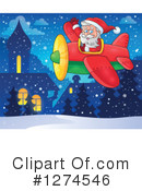 Santa Clipart #1274546 by visekart