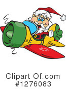 Santa Clipart #1276083 by Dennis Holmes Designs