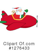 Santa Clipart #1276433 by Hit Toon