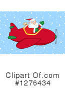 Santa Clipart #1276434 by Hit Toon