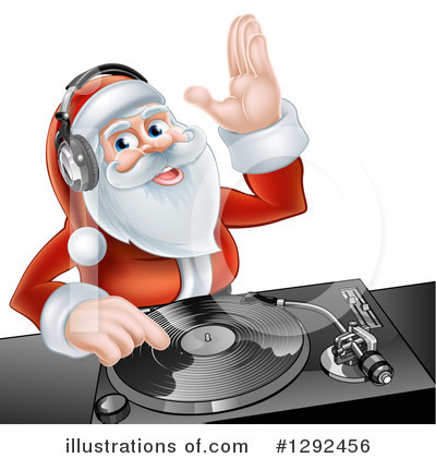 Royalty-Free (RF) Santa Clipart Illustration by AtStockIllustration - Stock Sample #1292456