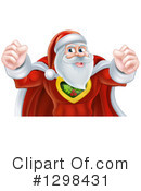 Santa Clipart #1298431 by AtStockIllustration