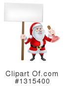 Santa Clipart #1315400 by AtStockIllustration
