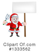 Santa Clipart #1333562 by AtStockIllustration
